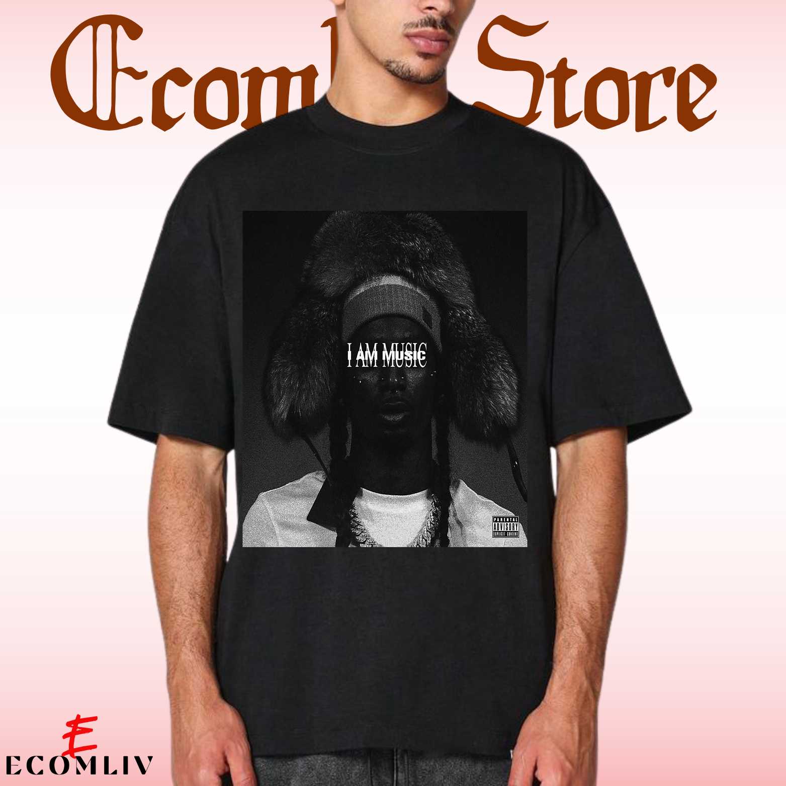 Playboi Carti I Am Music T-Shirt, Concert Merch, Unisex T-Shirt